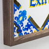 Corona Extra Beer Framed Art Print with Gold Foil 14.25"